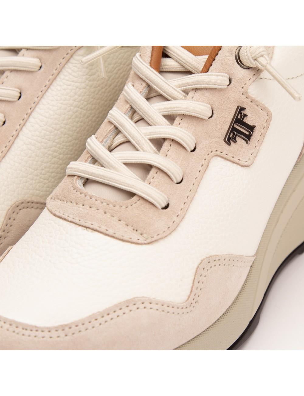 Farrutx MANDY Piel bombeada blanco - Velour hielo 2025