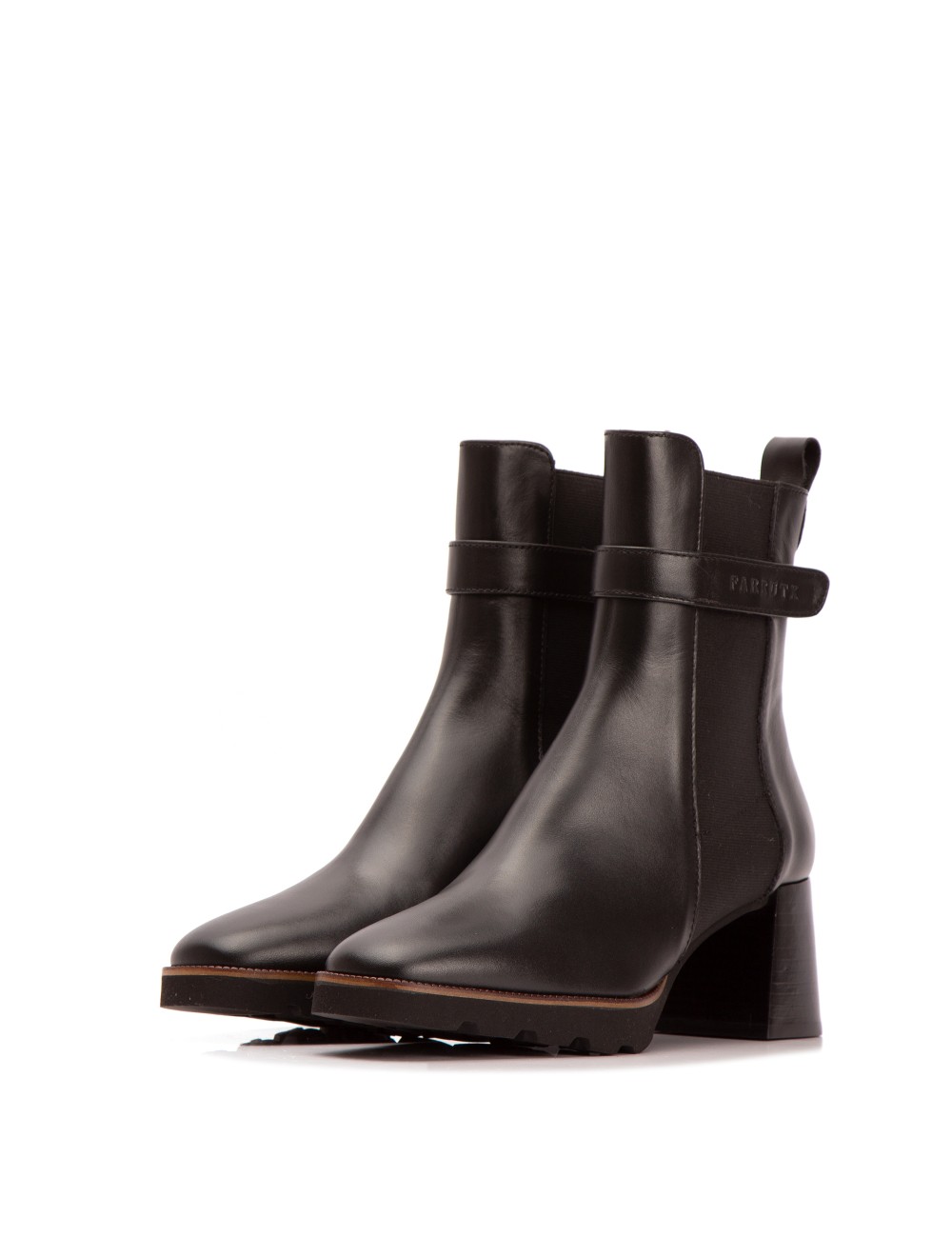 Farrutx SOFIA Natur calf negro Gran oferta
