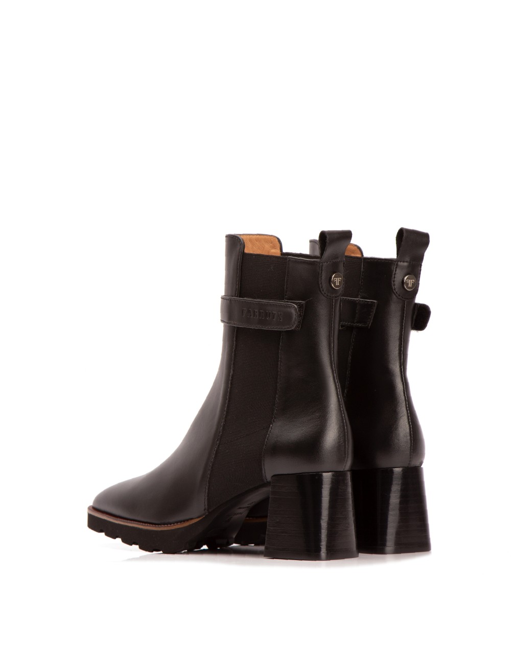 Farrutx SOFIA Natur calf negro Gran oferta