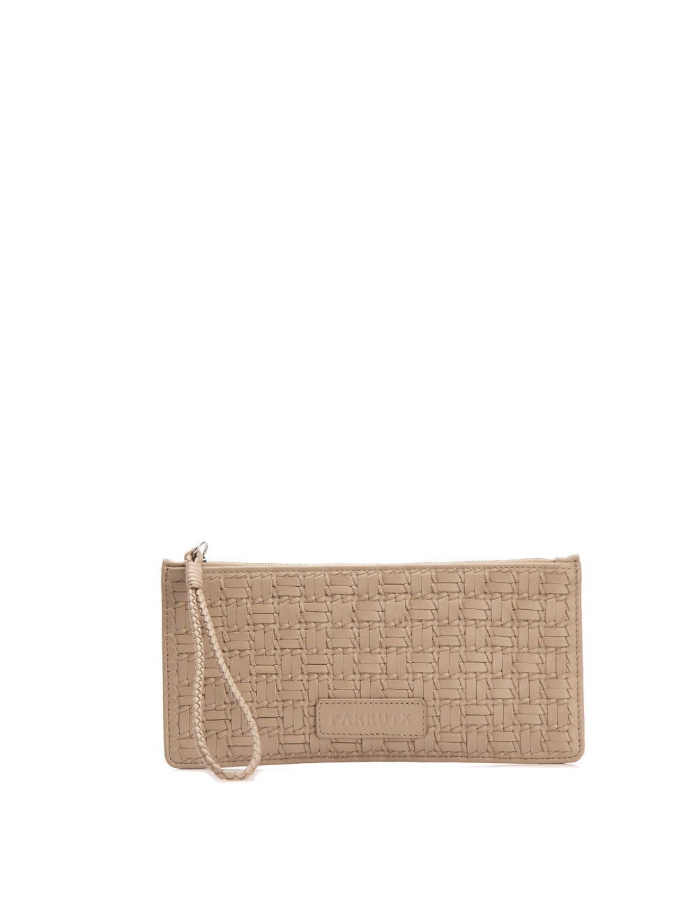 Farrutx KANGURO Napa trenzada taupe