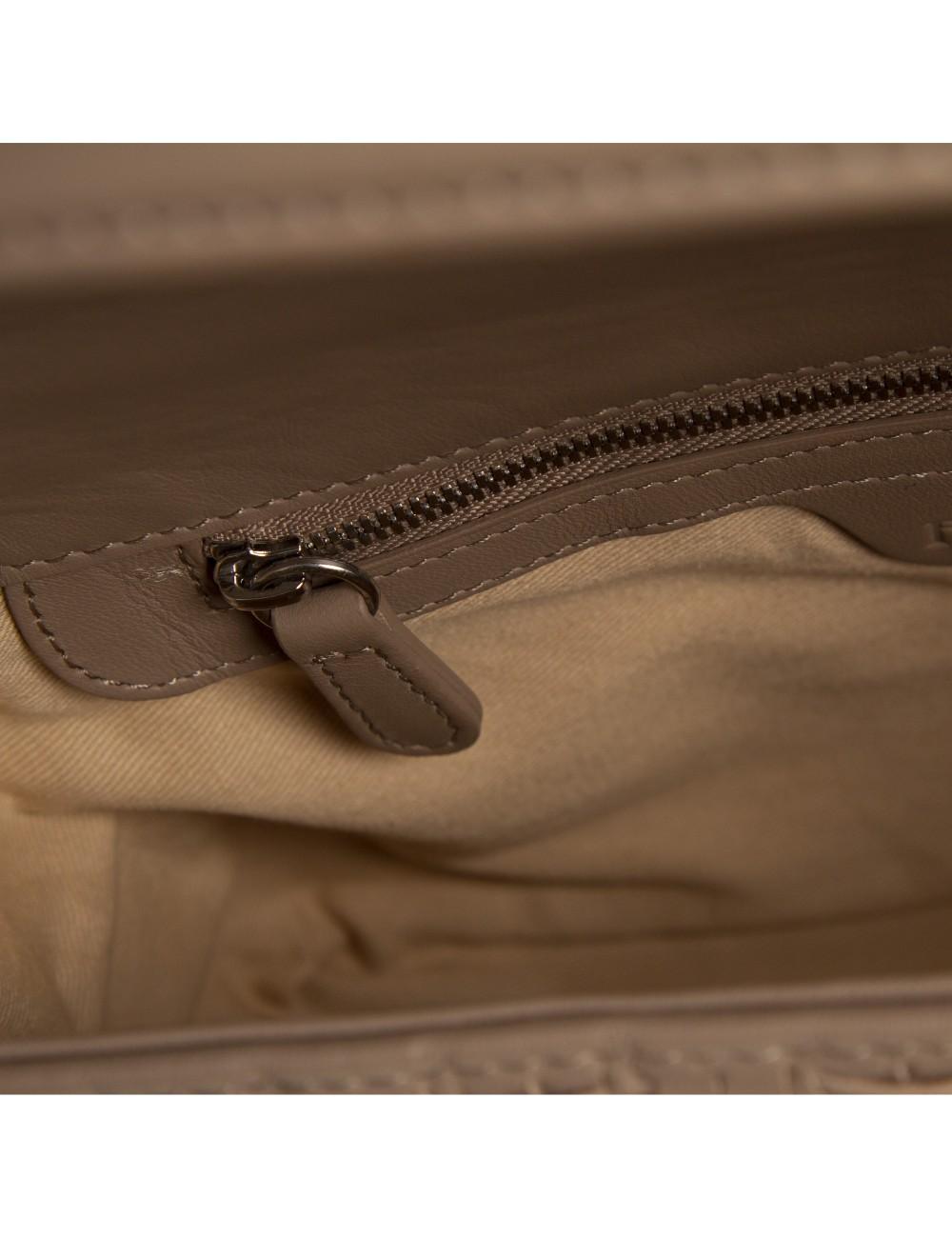 Farrutx KEMBS Napa trenzada taupe En oferta