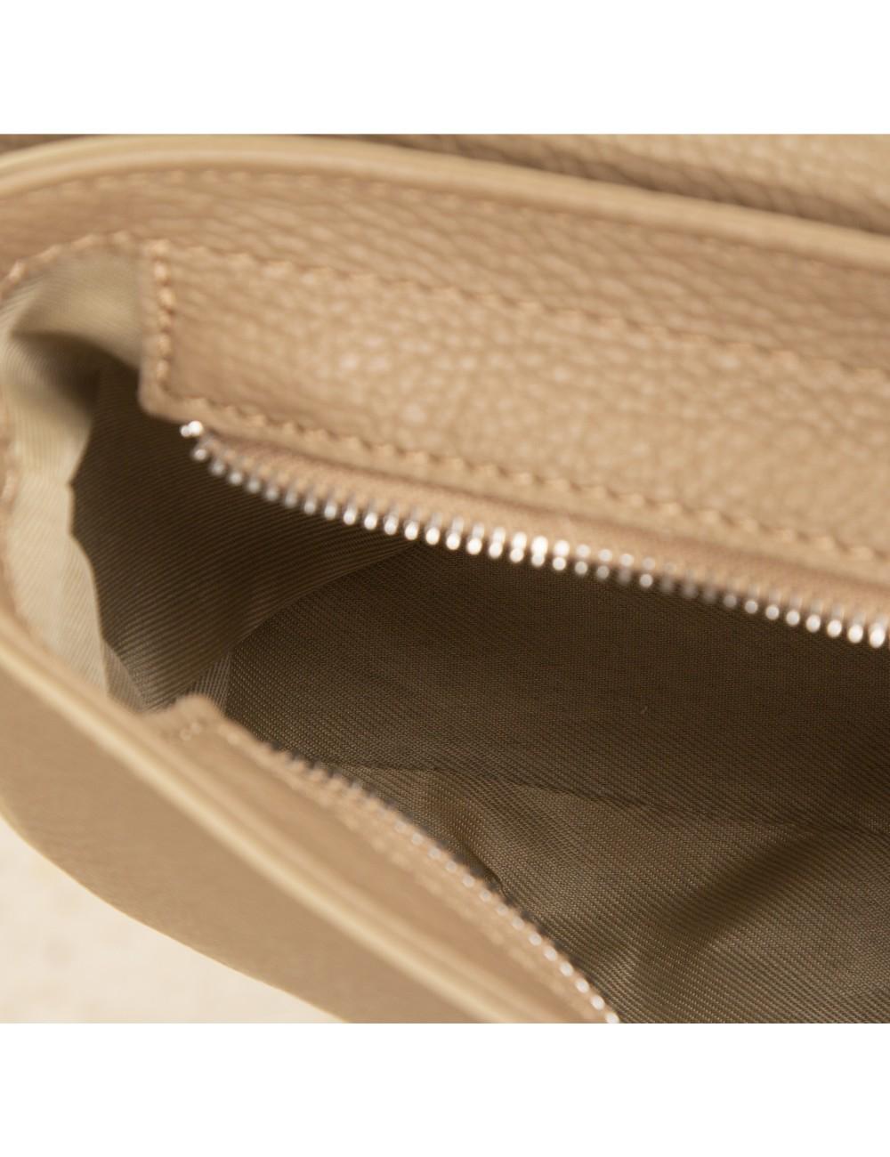 Farrutx KALETA Piel bombeada taupe Rebajas de fábrica