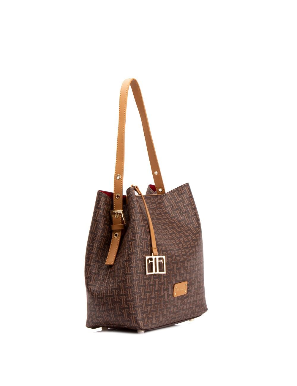 Farrutx KART Piel vegana marrón-camel Outlet