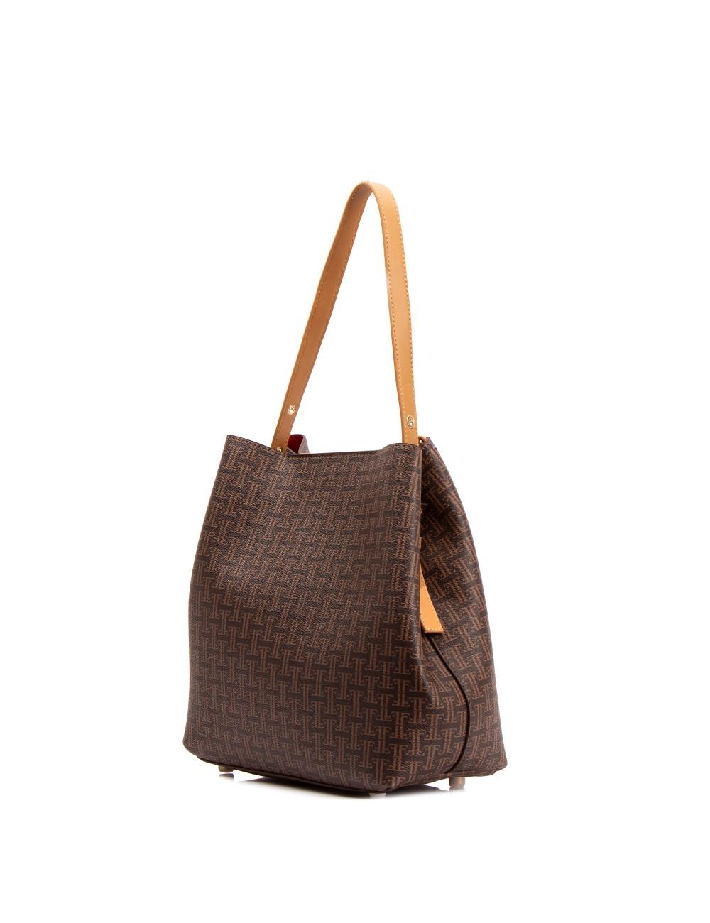 Farrutx KART Piel vegana marrón-camel Outlet