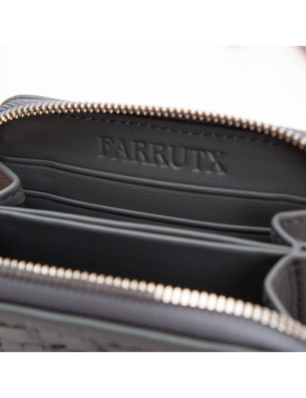 Farrutx MAKI Napa trenzada gris Liquidación