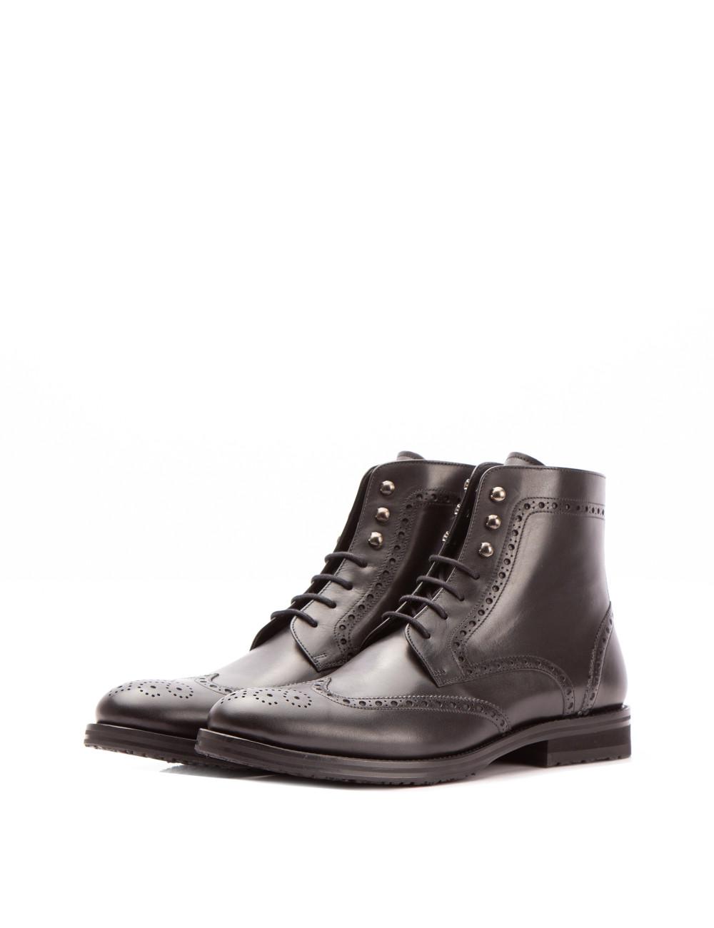 Farrutx LUGO Calf negro Rebajas de fin de temporada