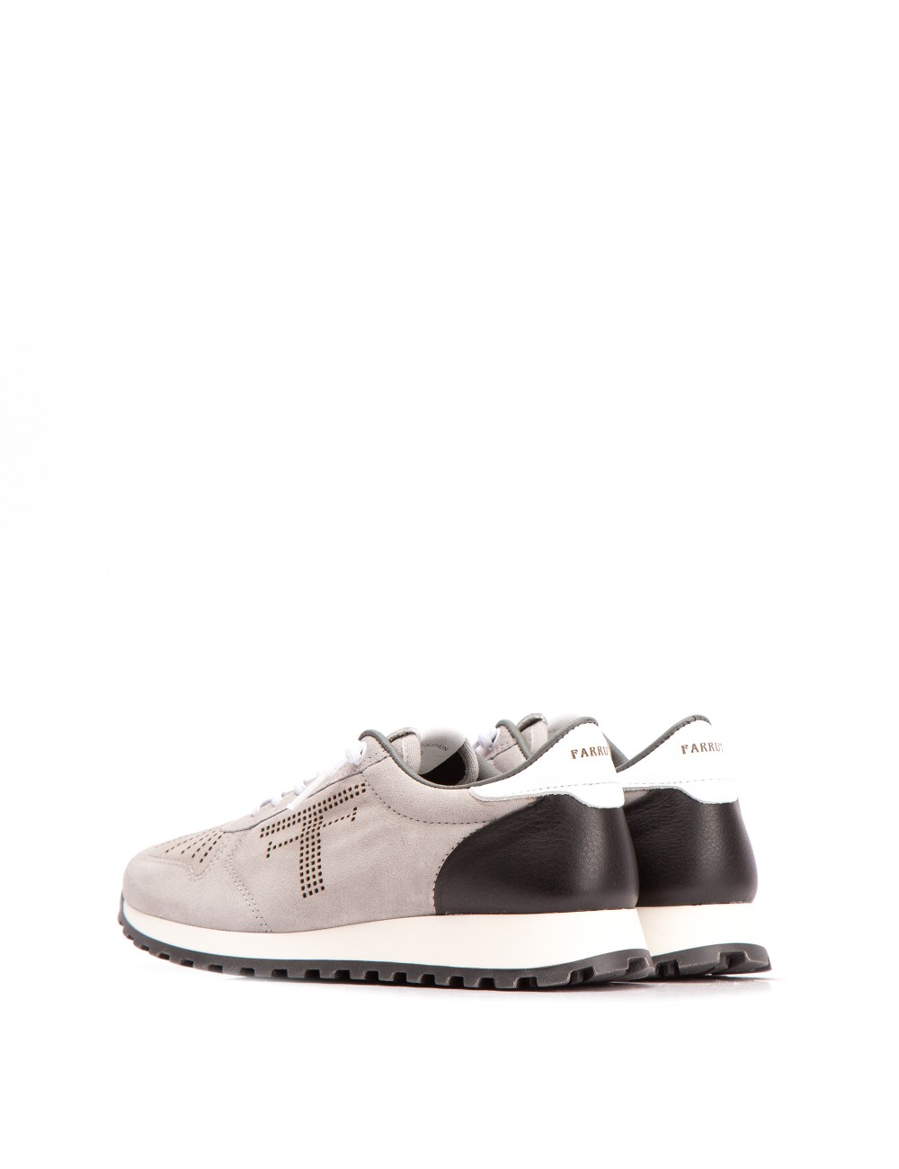 Farrutx MATILDA-CHECK Velour plomo En oferta