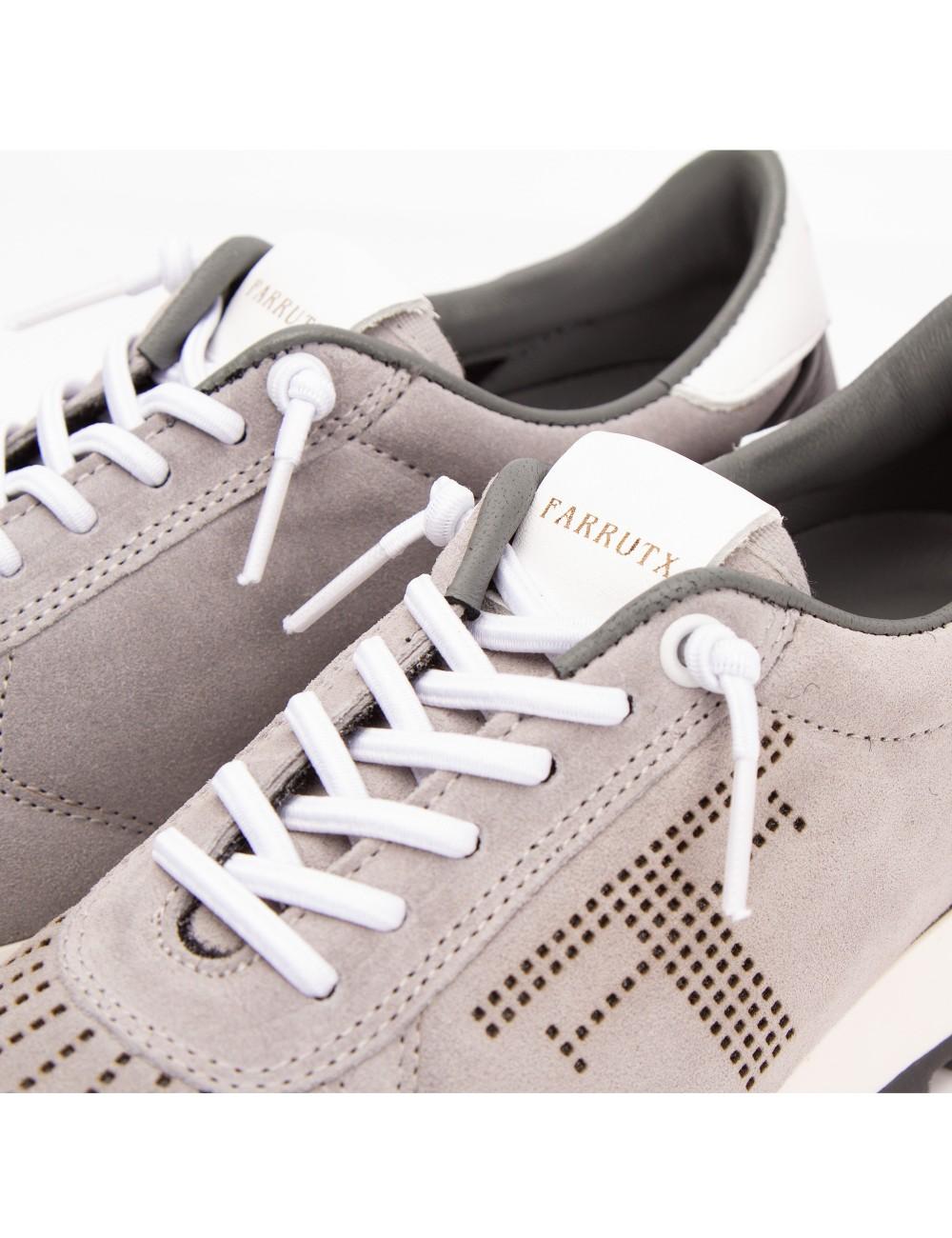 Farrutx MATILDA-CHECK Velour plomo En oferta