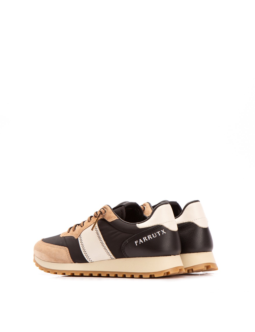 Farrutx MYTH-BIS Tejido negro - Velour arena Gran oferta