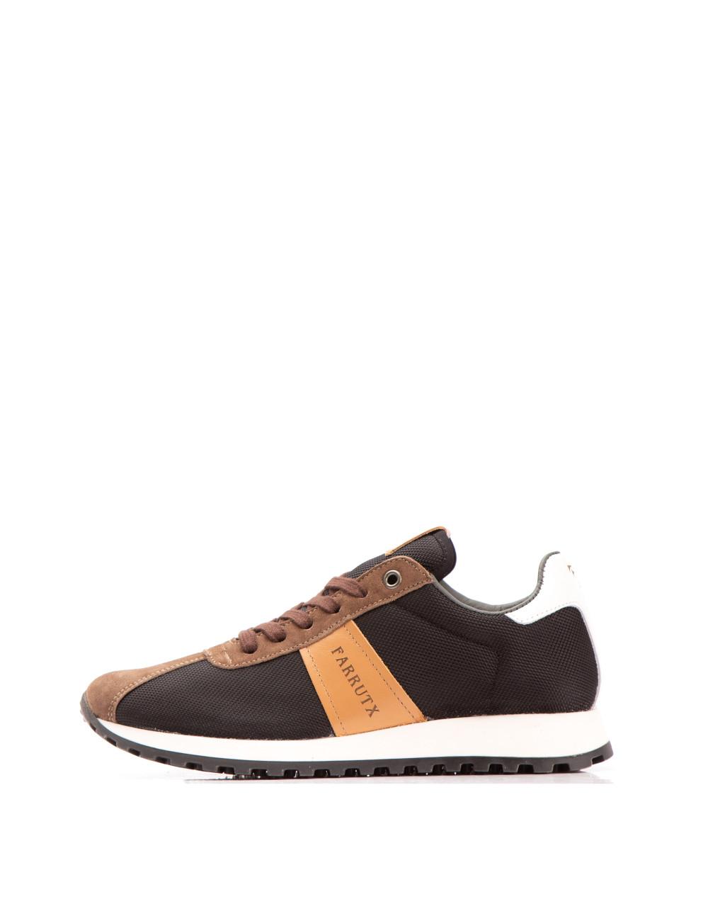 Farrutx MILLY Velour-nylon visón negro