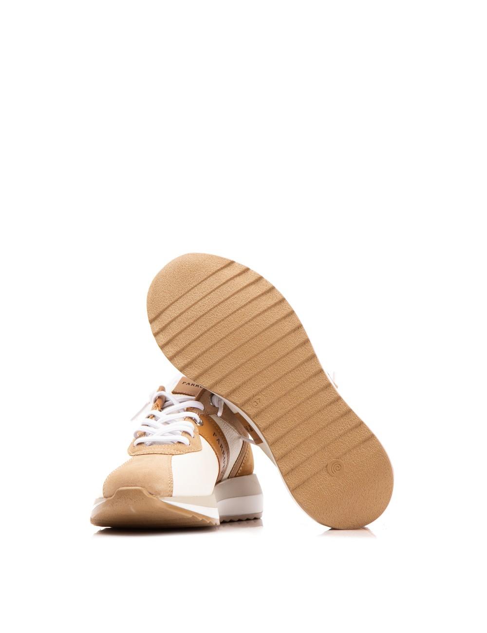 Farrutx MANON Piel bombeada arena-blanco COMPRAR AHORA