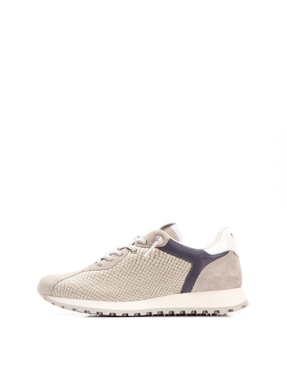 Farrutx MOONY Velour-pitón hielo-perla
