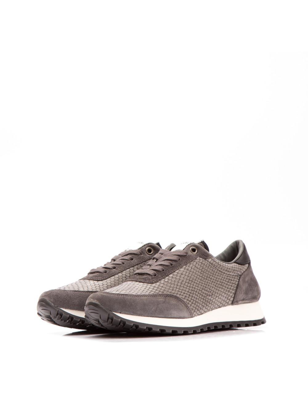 Farrutx MATCH Velour-pitón gris Tienda de fábrica