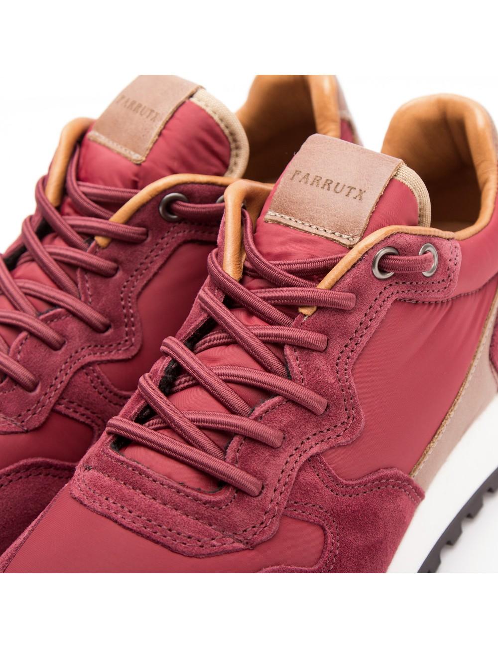Farrutx MAGIC Velour - tejido burdeos Ahorra y exporta