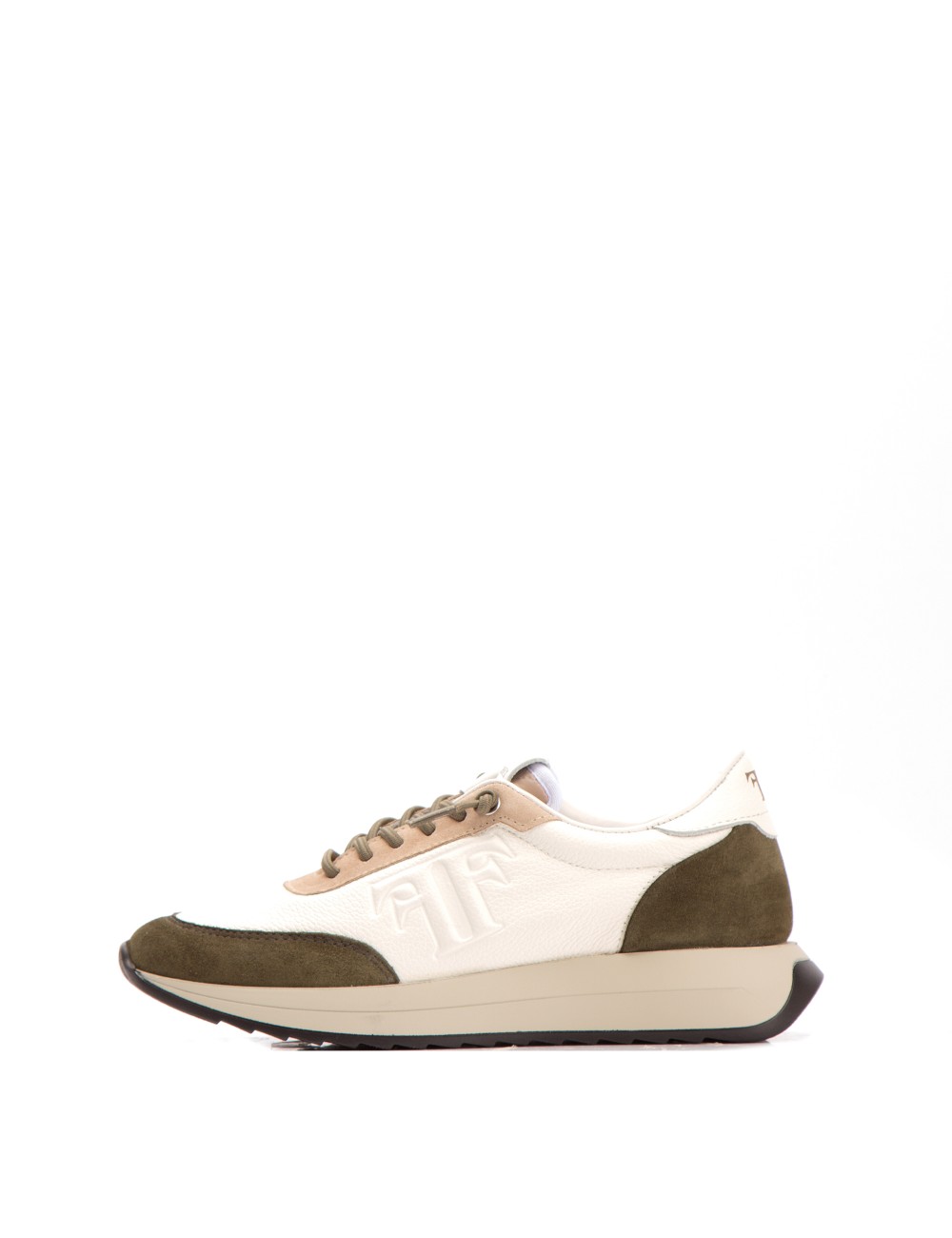 Farrutx MORGAN-BIS Bombeado blanco - Velour militar