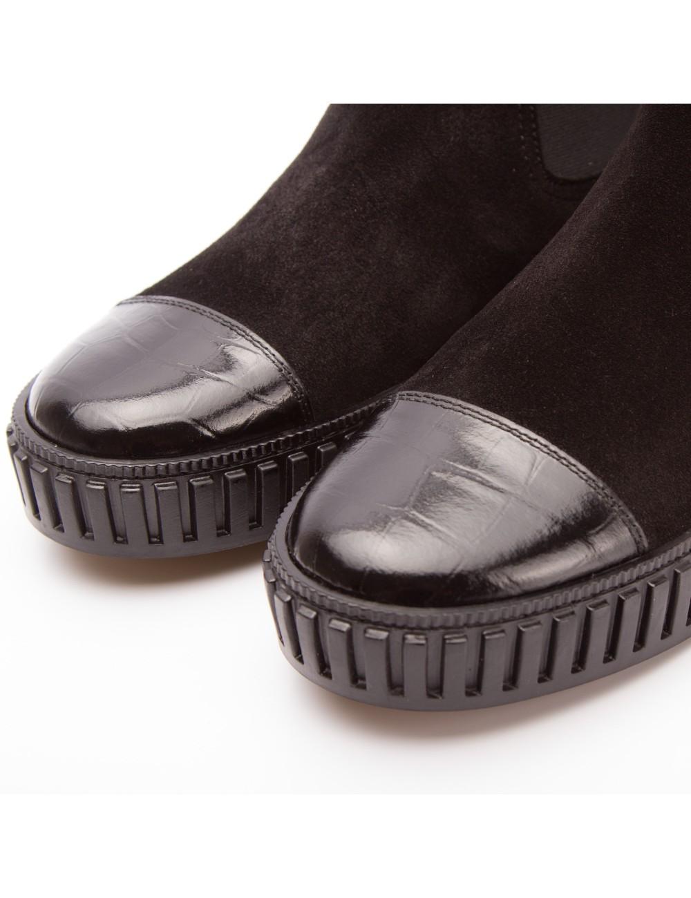 Farrutx MEDUSA Volpe velour negro Superdescuento