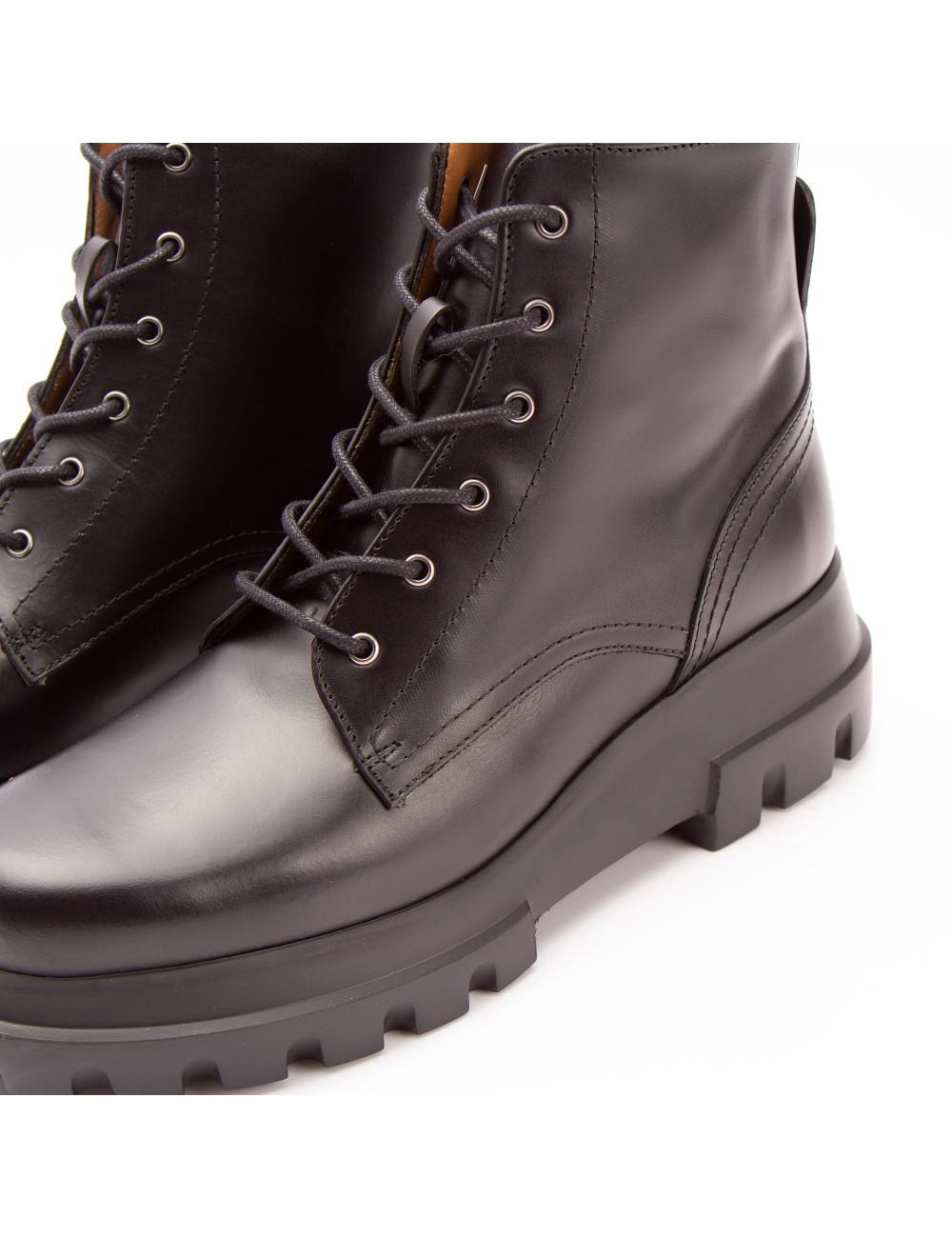 Farrutx USUNE Antic calf negro Tienda de fábrica