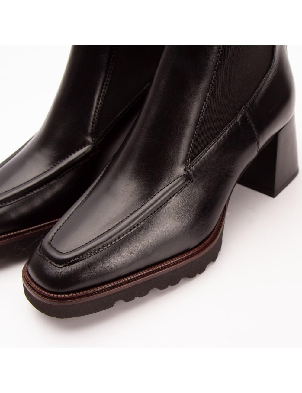 Farrutx SYLANA Calf negro Descuento por venta flash
