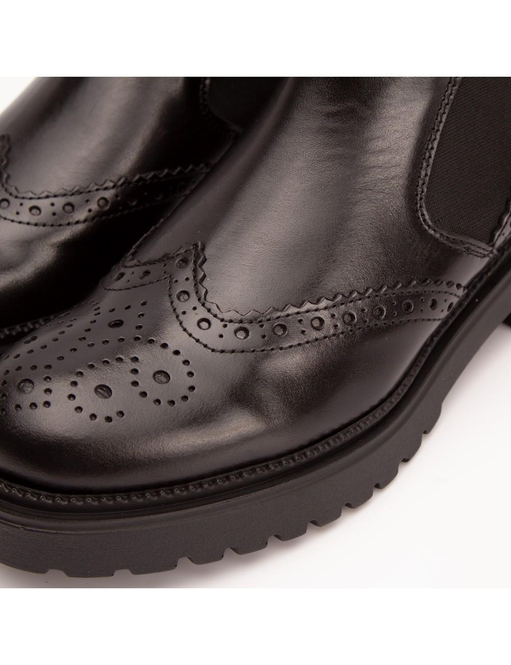 Farrutx GEMELA Natur calf negro Ventas relámpago