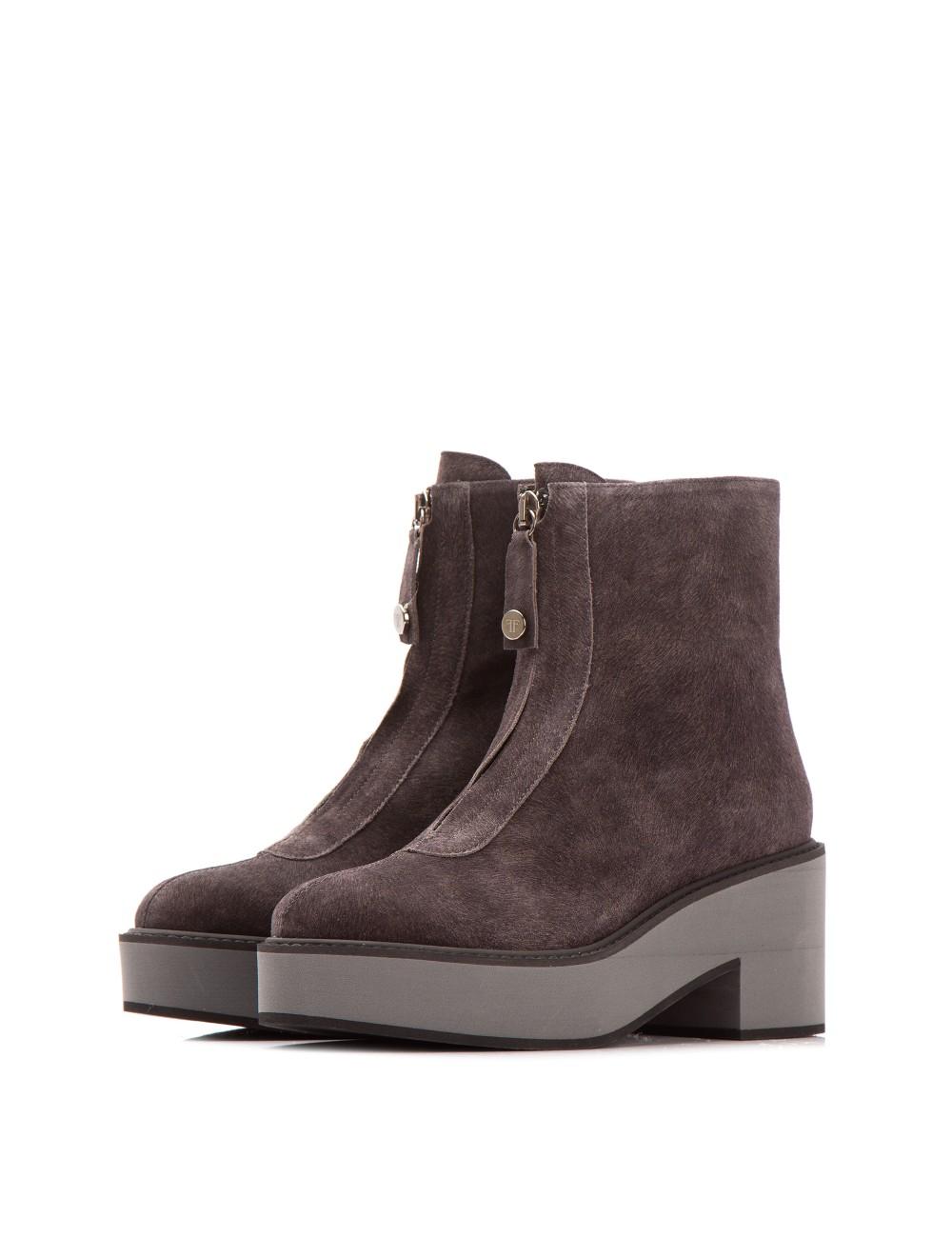 Farrutx DUARTE Velour con estampación gris Envío gratis