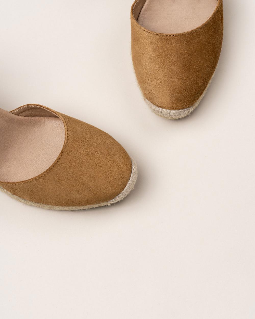 Gaimo espadrilles Global7 CuoioAlpargatas de cuña en piel con hebilla Grandes descuentos