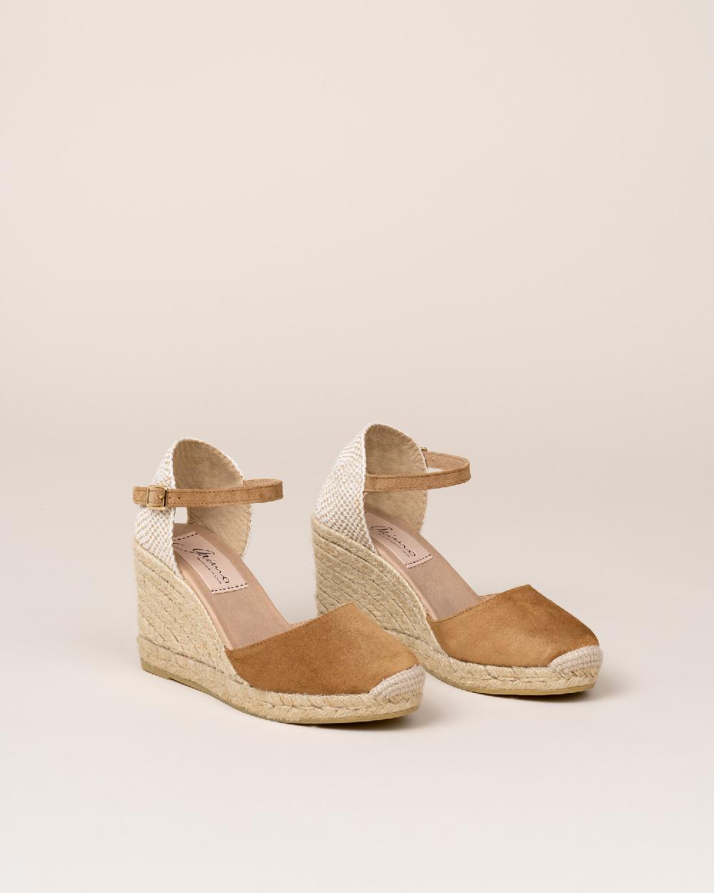 Gaimo espadrilles Global7 CuoioAlpargatas de cuña en piel con hebilla Grandes descuentos