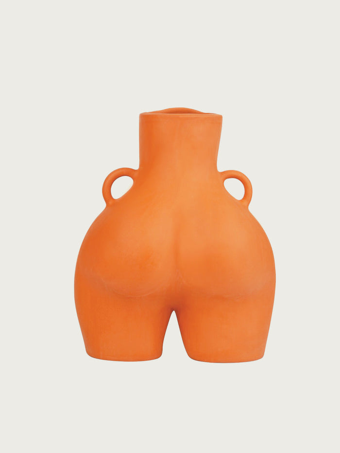 Hoff Jarrón Love Handles Vase Orange by HOFF Mejor oferta