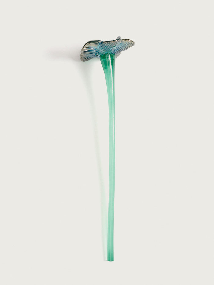 Hoff Deco Mouthblown Crystal Flower Silver by HOFF Envío gratis