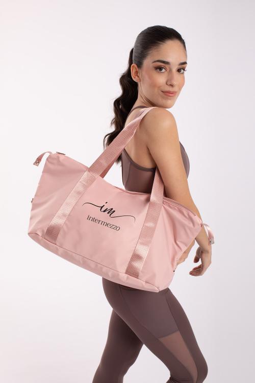 ﻿intermezzo Bolsa Delani con logo de Intermezzo para ballet danza y gimnasia