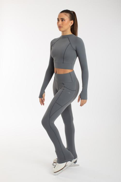 intermezzo Pantalón Dasha de Tiro Alto con Interior Afelpado y costuras a juego Rebajas