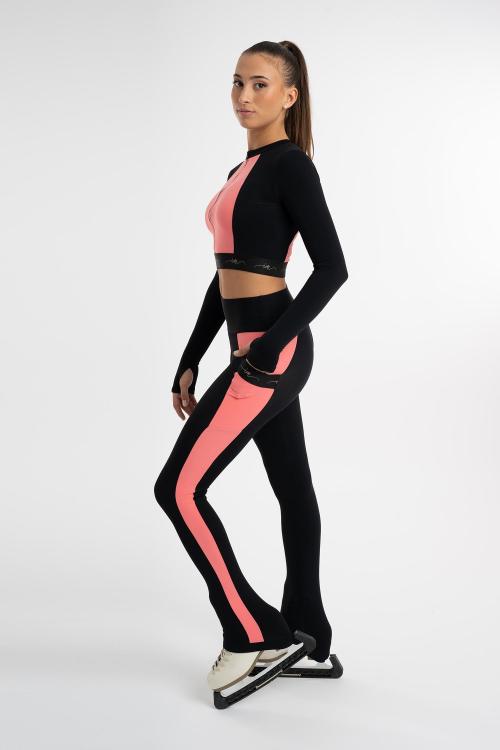 intermezzo Leggings Cubretalón Bea Bicolor con interior afelpado Patinaje Artístico Intermezzo Venta caliente