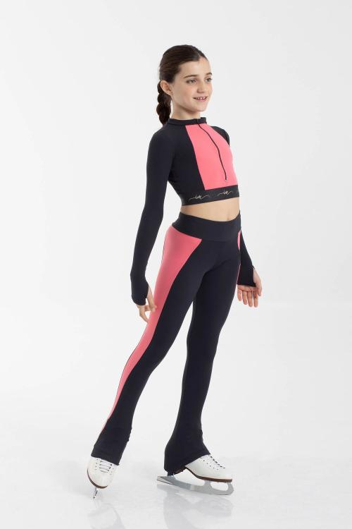 intermezzo Leggings Cubretalón Bea Bicolor con interior afelpado Patinaje Artístico Intermezzo Venta caliente