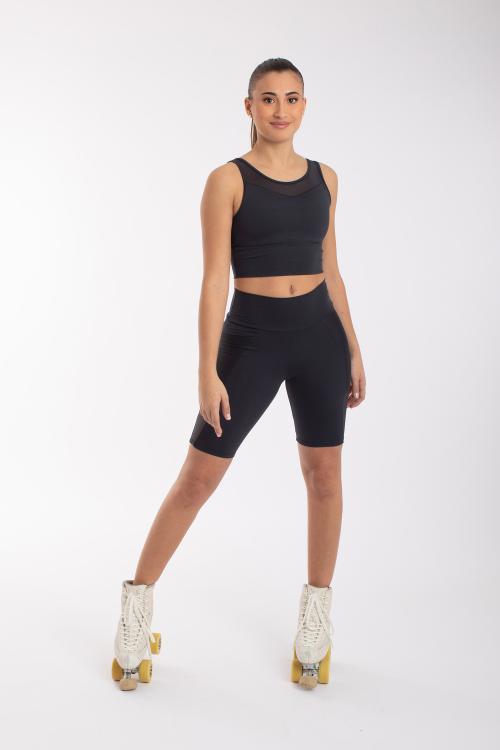 intermezzo Top deportivo Dixie con transparencias de Intermezzo danza ballet jazz patinaje Descuento