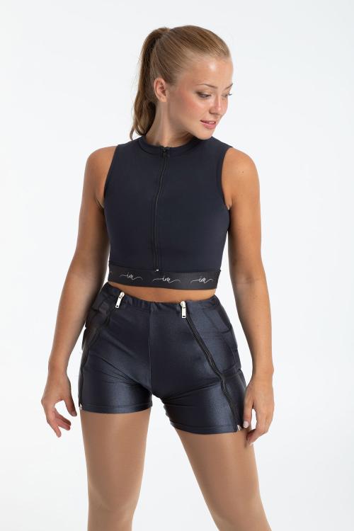 intermezzo Pantalón Alane con protecciones laterales traseras Patinaje artístico Intermezzo Rebajas top