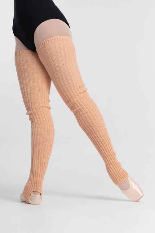 intermezzo Calentadores básicos danza y ballet largos con agujero de Intermezzo Venta caliente