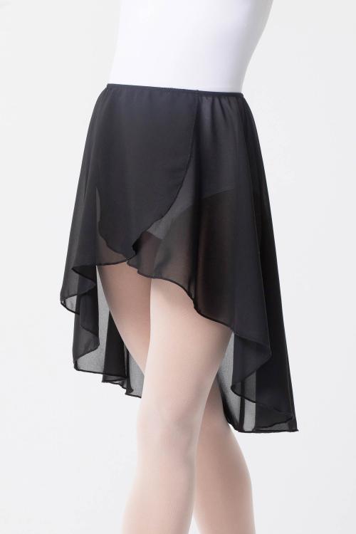 intermezzo Falda Negra larga Ballet y Danza corte asimétrico de Intermezzo Gran oferta