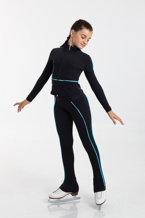 intermezzo Chaqueta Columba afelpada ajustada con vivos de colores Intermezzo Patinaje