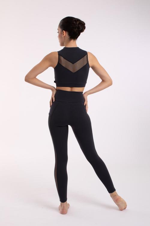 intermezzo Top Deportivo Mao con Cremallera de Intermezzo tejido elástico Supplex® Rebajas de fábrica