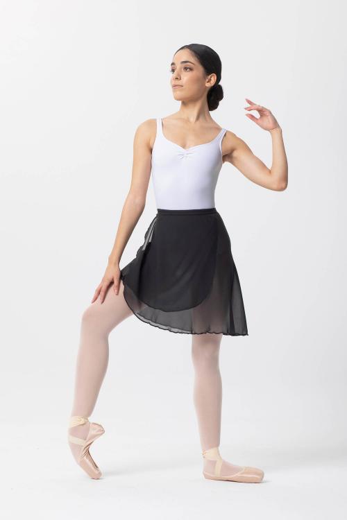 intermezzo Falda Ballet Giselle larga cruzada con cintas y tejido de gasa de Intermezzo Grandes descuentos