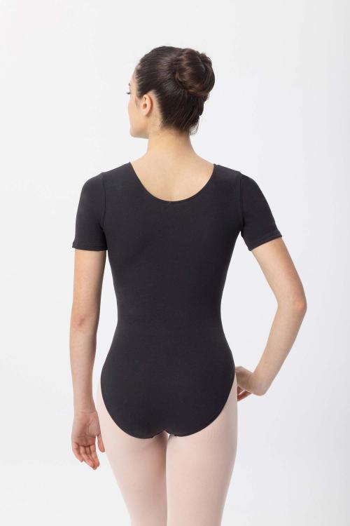intermezzo Maillot Básico de manga corta en tejido de Espuma de Intermezzo danza y ballet Tienda de fábrica
