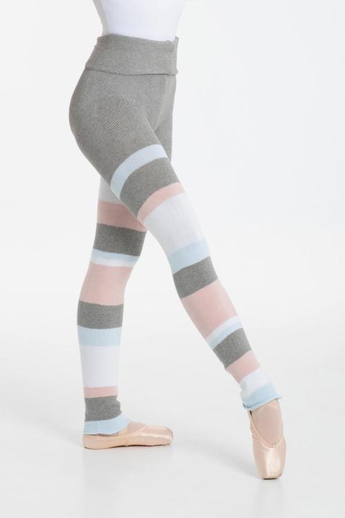 intermezzo Pantalones rayas de calentamiento de algodón Intermezzo danza y ballet Promoción por tiempo limitado