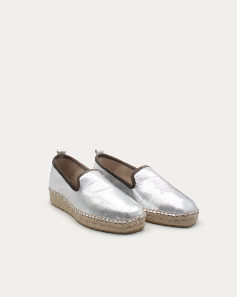 juncal aguirre Bailarina Aloia Metal Plata Rebajas de fábrica
