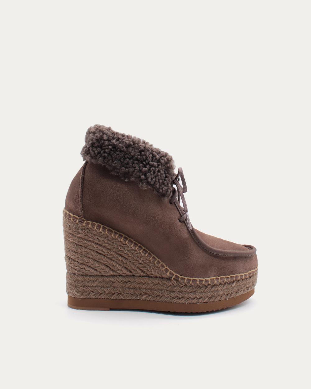 juncal aguirre Botines Fuji Marron
