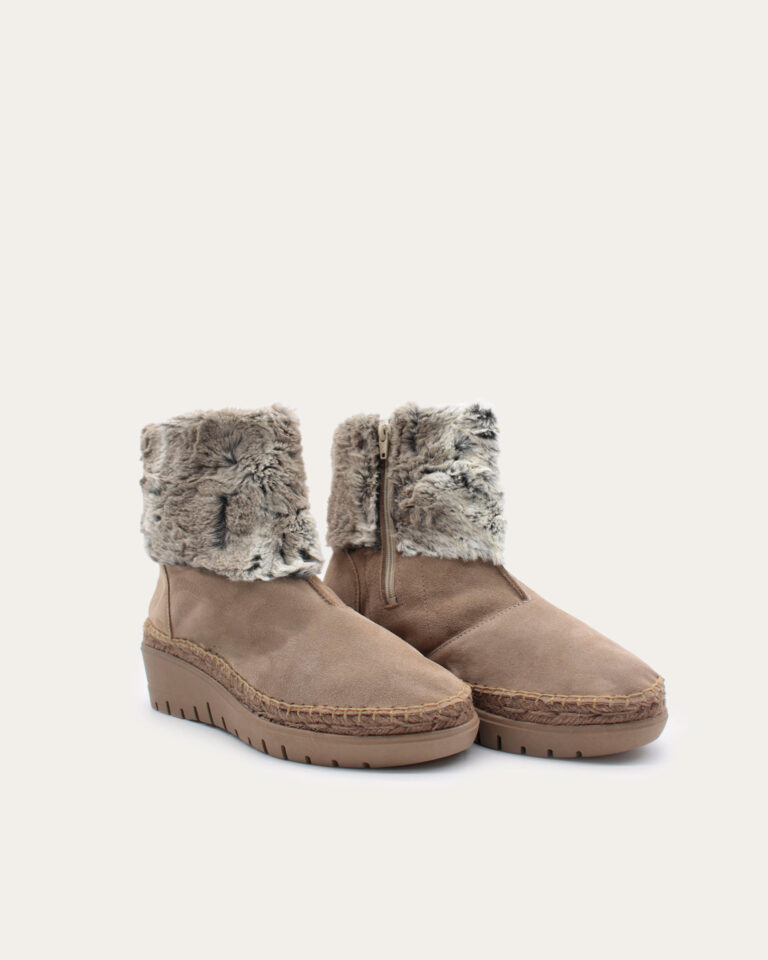 juncal aguirre Botas Devi Taupe Solo hoy