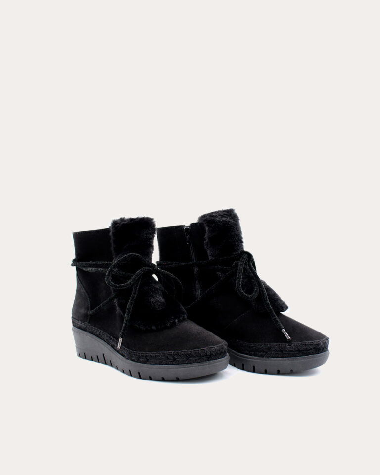 juncal aguirre Botas Lena Negras Tienda de fábrica