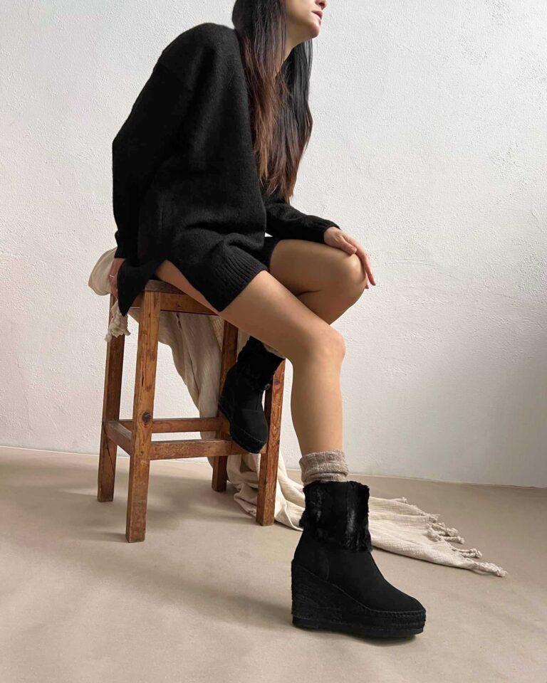 juncal aguirre Botas Gyala Negras Precios de Black Friday