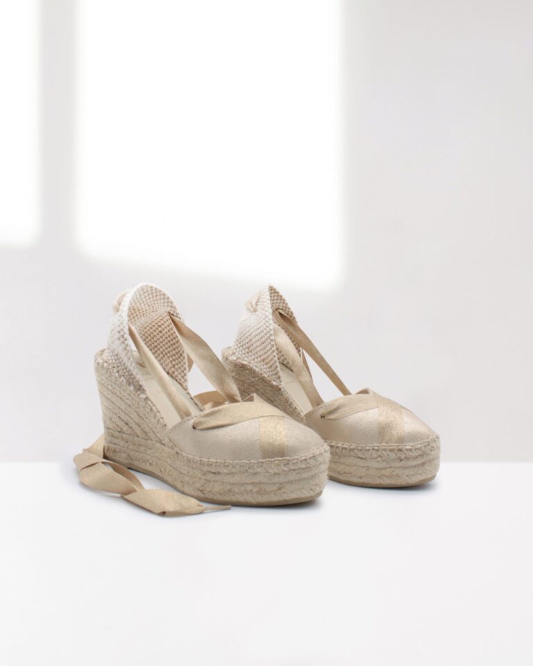 juncal aguirre Alpargatas Silene Oro En oferta