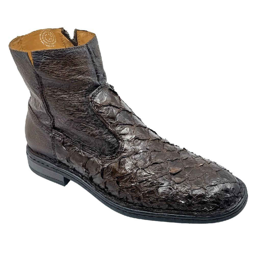 lobo solo BOTIN CABALLERO 7911PES PESCADO PIRARUCU CAFÉ