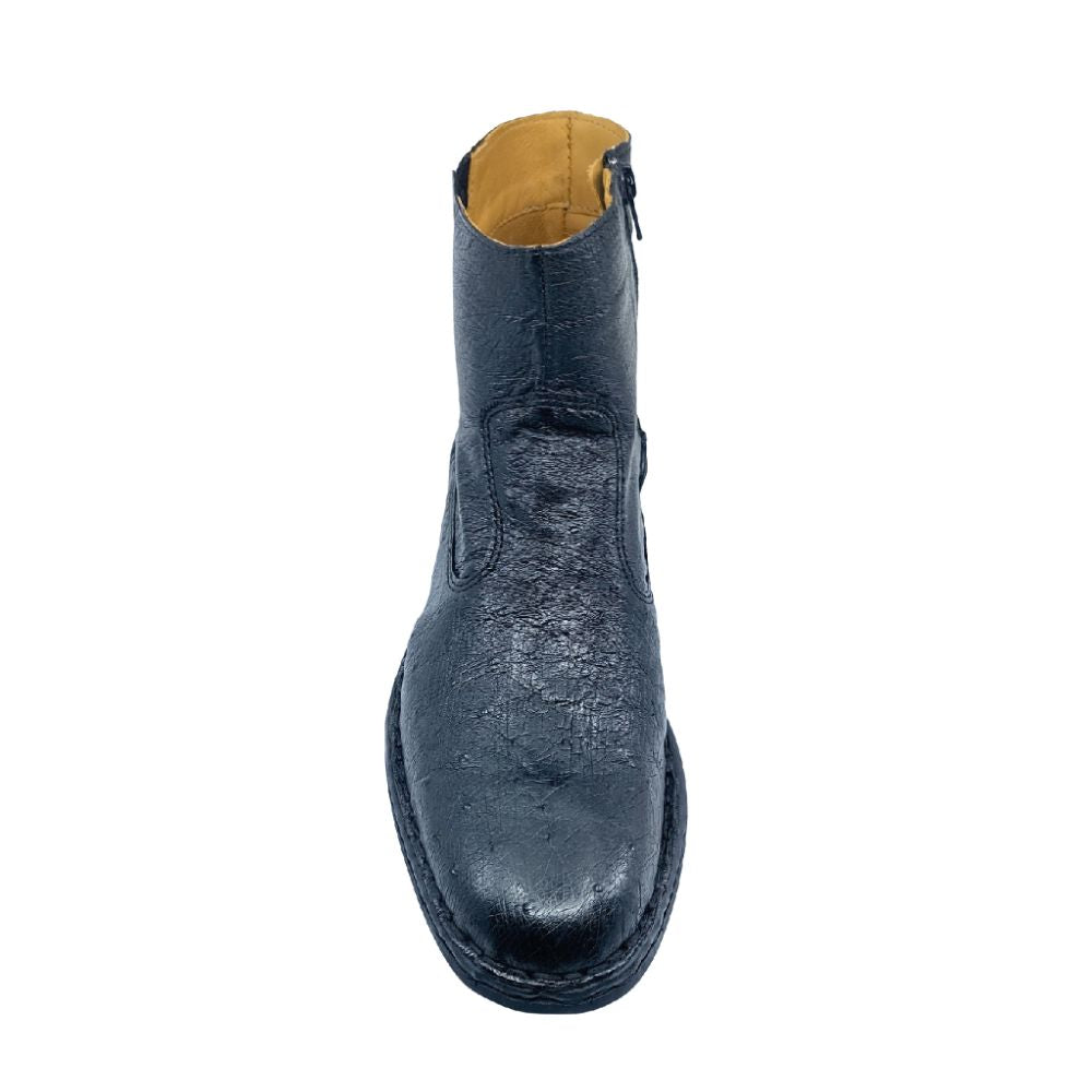 lobo solo BOTIN CABALLERO 7911AS PANZA DE AVESTRUZ NEGRO Ventas relámpago