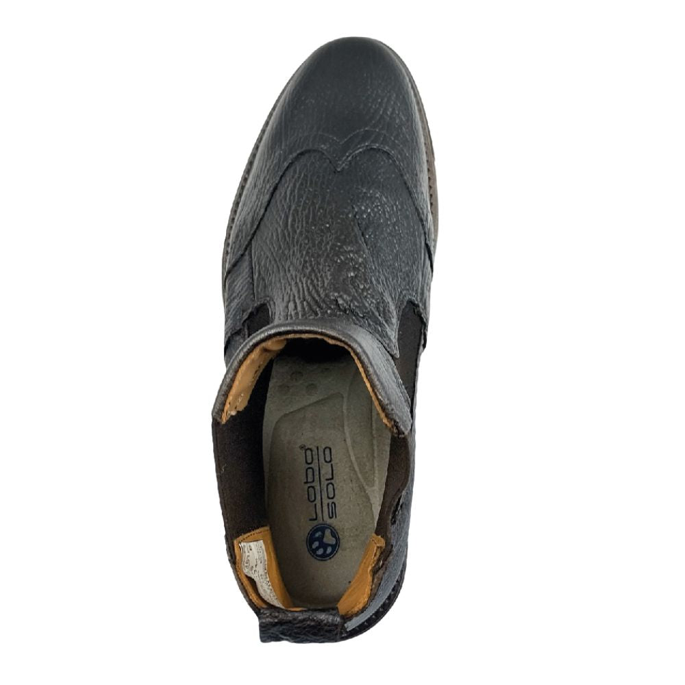 lobo solo BOTIN CABALLERO 8948TB TIBURON CAFÉ Tienda